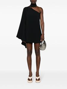 Taller Marmo Asymmetrische mini-jurk - Zwart