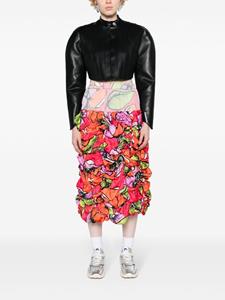 commedesgarçons Comme Des Garçons Midi-rok met bloemenprint - Rood