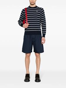 Lacoste striped cotton jumper - Blauw