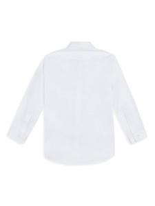 MAISON AVA Shirt met geborduurd logo - Wit