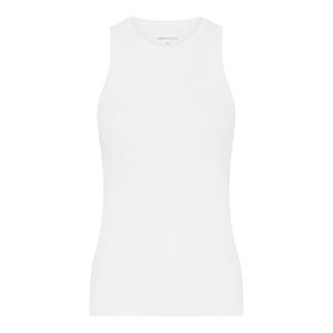 Urban Quest Bamboo Rib Tank top, wit