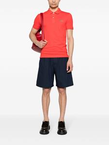 Lacoste Poloshirt met logopatch - Rood