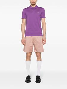 Lacoste Poloshirt met logopatch - Paars