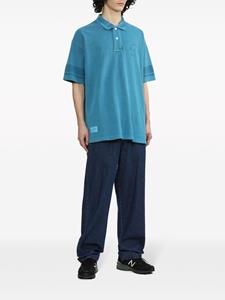CHOCOOLATE Poloshirt met logoprint - Blauw