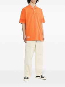 CHOCOOLATE Poloshirt met logoprint - Oranje