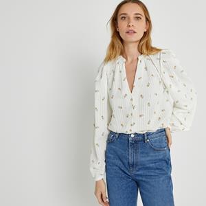 LA REDOUTE COLLECTIONS Losse blouse met ballonmouwen en print