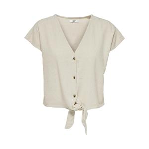 Jacqueline De Yong Say Linen Knot Shirt