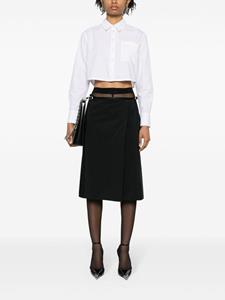 Givenchy Wikkelrok - Zwart