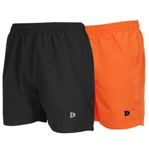 Donnay Donnay Heren - 2-Pack - Kort Sport/zwemshort Toon - Zwart & Apricot