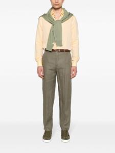 Incotex Broek met toelopende pijpen - Beige