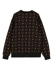MCM Sweater met monogramprint - Zwart