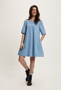 Tommy Jeans Chambray A-line Jurk