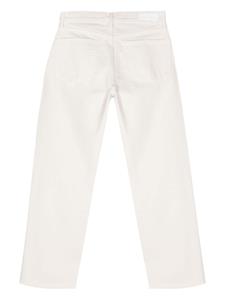RE/DONE Easy straight cropped jeans - Beige