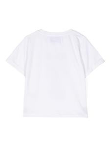 icebergkids Iceberg Kids T-shirt met geborduurd logo - Wit