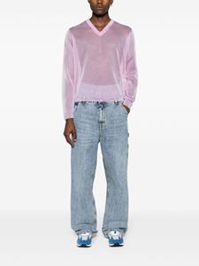 ERL Trui met V-hals - Roze