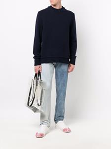 maisonmargiela Maison Margiela Gerafelde trui - Blauw