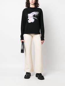 charlesjeffreyloverboy Charles Jeffrey Loverboy Jeans met jacquard - Beige