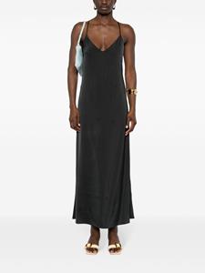 ivyoak IVY OAK Maxi-jurk met textuur - Zwart