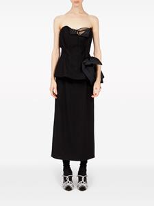 maisonmargiela Maison Margiela Midi-jurk - Zwart