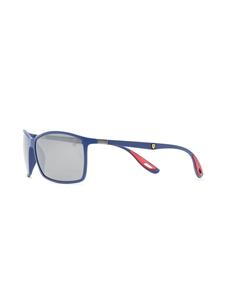 Ray-Ban Zonnebril met vierkant montuur - Blauw