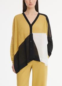 Sarah Pacini - E2024 Cardigan met patchwork