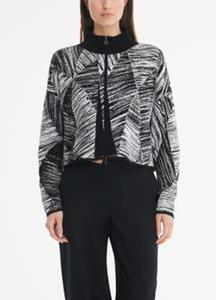 Sarah Pacini - E2024 Cardigan - tweekleurige jacquard
