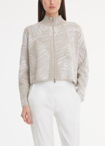 Sarah Pacini - E2024 Cardigan - tweekleurige jacquard