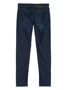 Corneliani mid-rise straight-leg jeans - Blauw