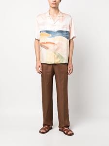 Tagliatore Straight broek - Bruin