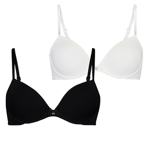 Hunkemöller 2 pack P&M BH met beugel, multicolour