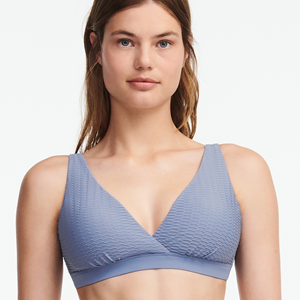 Femilet Bonaire Bikinitop, Kleur: Borneo Blauw