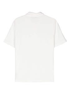 Zanone terry-cloth cotton polo shirt - Wit