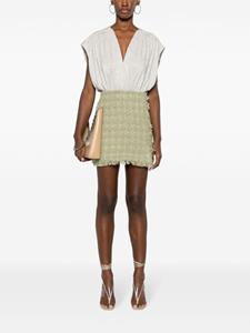IRO Rajane tweed rok - Groen