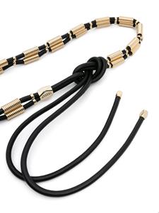 isabelmarant ISABEL MARANT Swen leren riem - Zwart