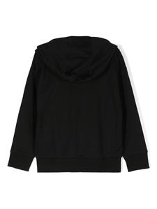 versacekids Versace Kids Hoodie met logoprint - Zwart