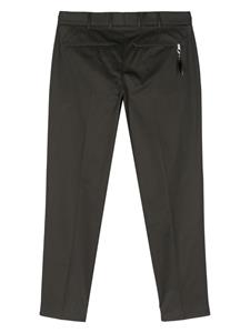 PT Torino mid-rise cotton chino trousers - Groen
