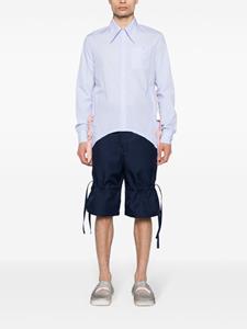 commedesgarçonsshirt Comme Des Garçons Shirt Shorts met wijde pijpen - Blauw