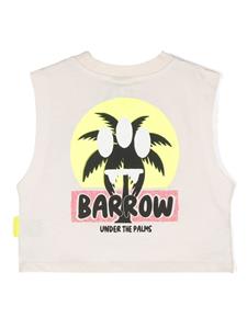 barrowkids Barrow kids Tanktop met palmprint - Beige