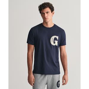 Gant T-shirt met ronde hals