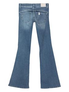 LIU JO low-rise flared jeans - Blauw