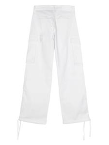 MOSCHINO JEANS twill-weave cargo pants - Wit