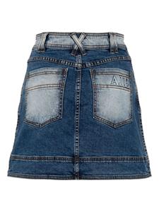 Aje Embrace denim mini-rok - Blauw
