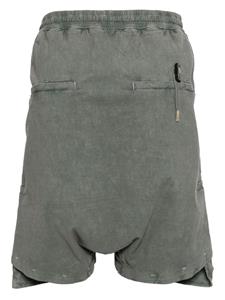 borisbidjansaberi Boris Bidjan Saberi Shorts met verlaagd kruis - Groen