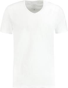 Kultivate T-shirt Longer Length V-Hals Rodi White 
