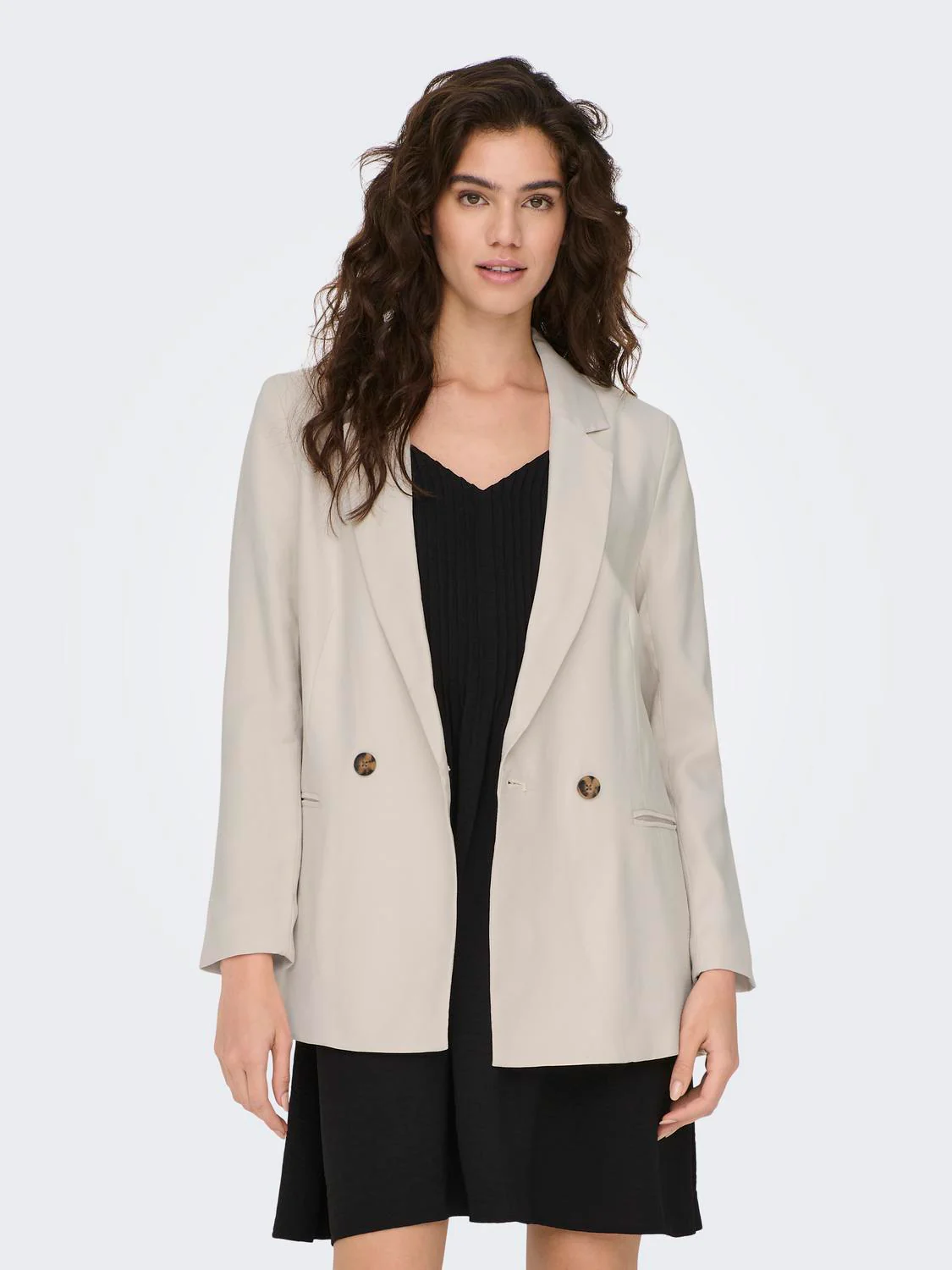 Jacqueline de Yong Solde l/s blazer pnt