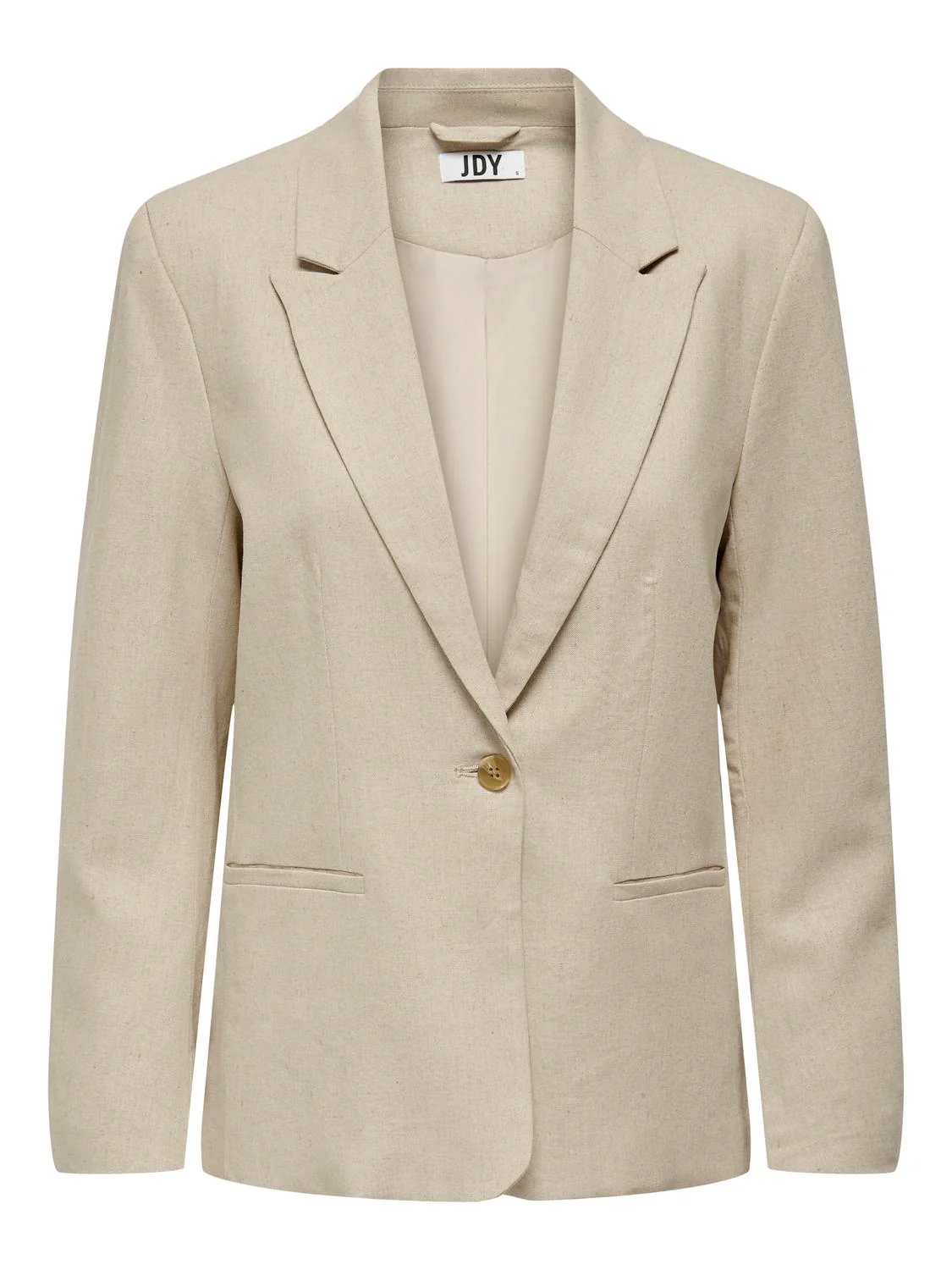 Jacqueline de Yong Maya l/s linen blazer