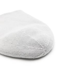 Boris Bidjan Saberi ribbed-knit cashmere beanie - Grijs