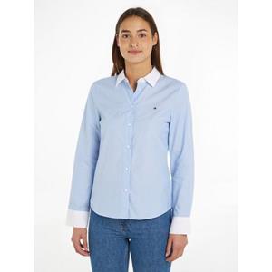 Tommy Hilfiger Hemdbluse, mit Tommy Hilfiger Markenlabel