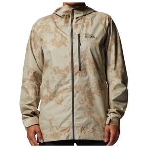 Mountain Hardwear - Women's Stretch Ozonic Jacket - Regenjas, beige