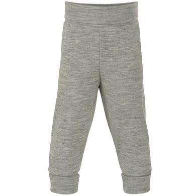 Engel - Baby Hose mit Nabelbund - Merino-ondergoed, grijs